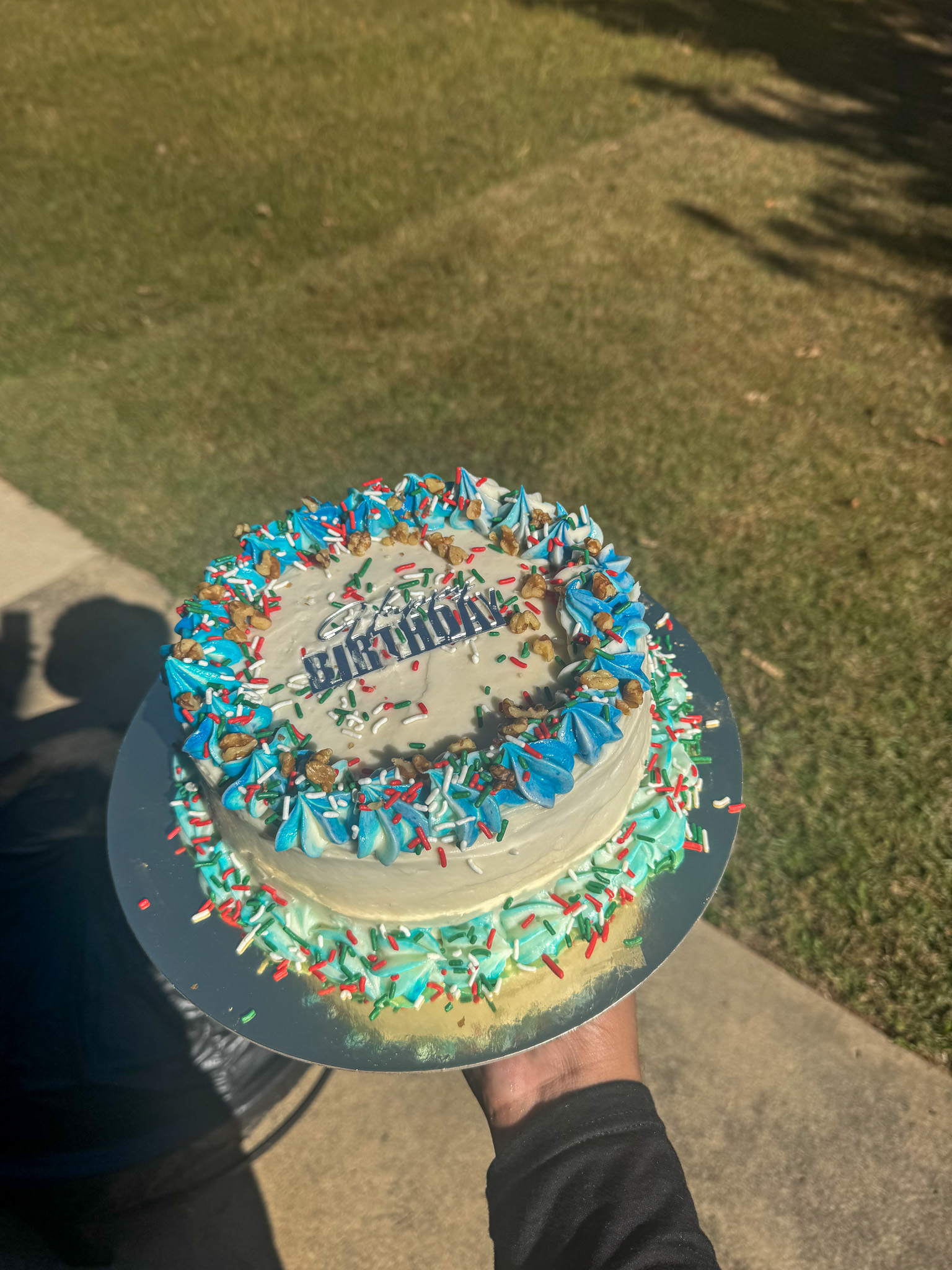 Custom birthday cake
